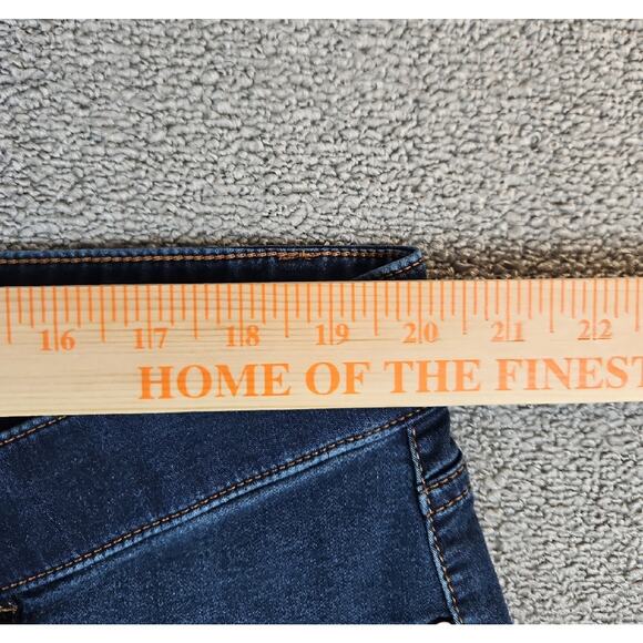 A.N.A Jegging Women 22W Blue Mid-Rise Stretch Denim Pants Plus Size Pull-On - Picture 10 of 10